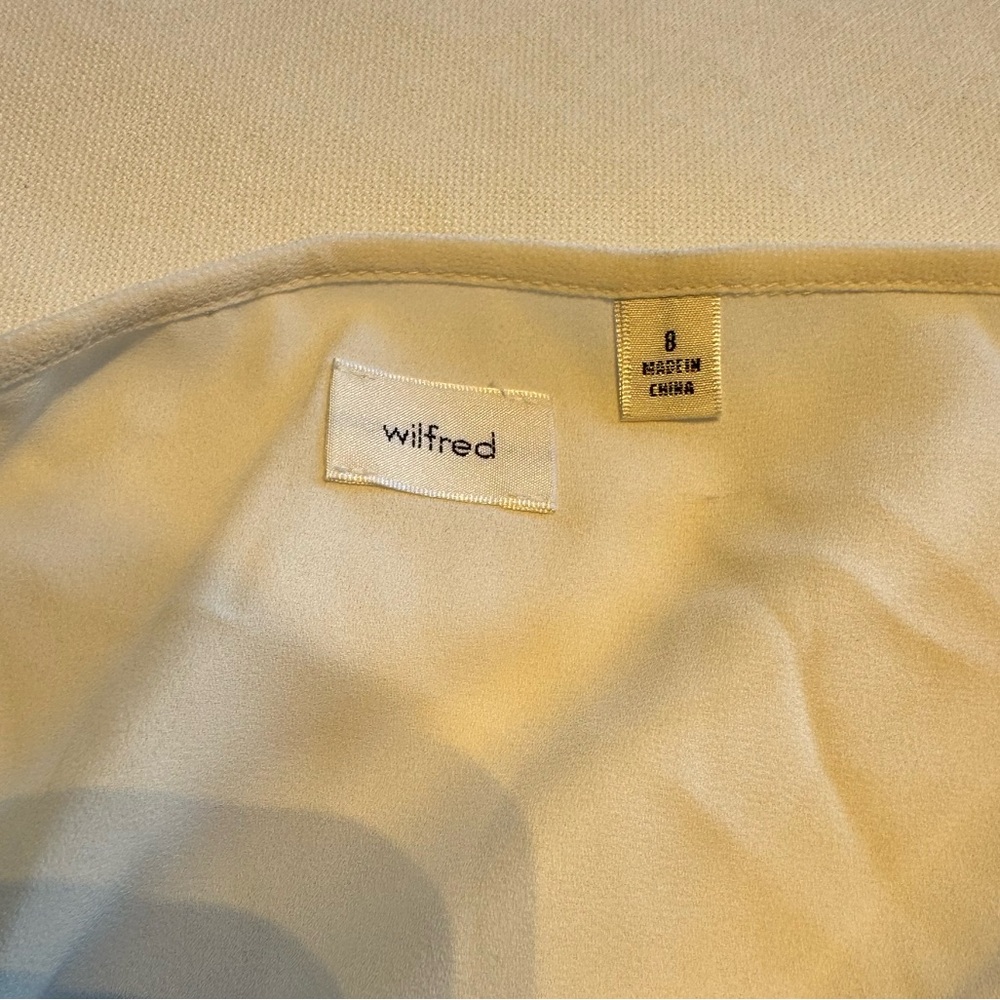 NWT Wilfred Sunlit Skirt – Light Birch – Sizes 8 & 10 Available - Picture 9 of 9